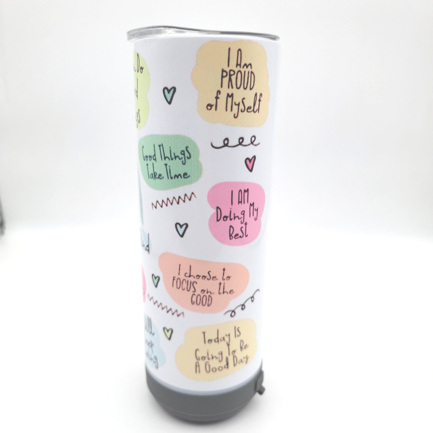 Be kind to your mind tumbler with bluetooth speaker
